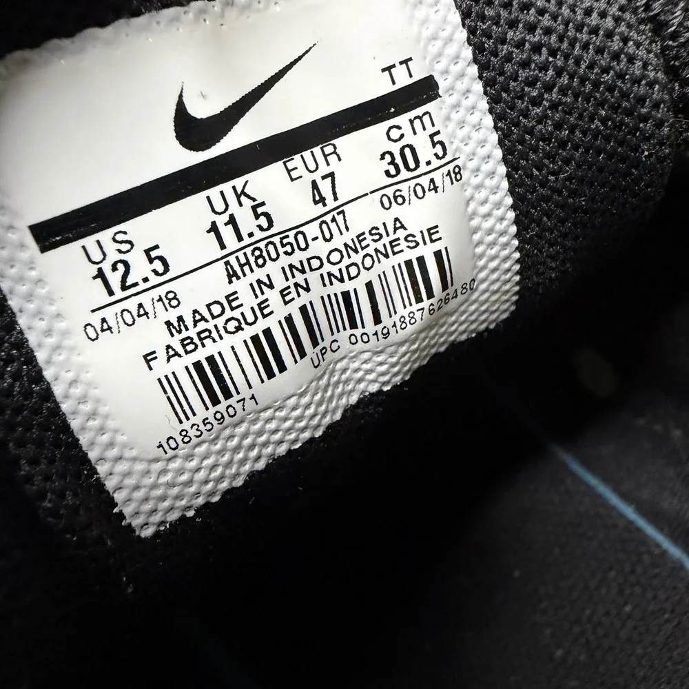 Nike Air Max 270 Anthracite Volt Black Neon Green AH8050-017 Mens 12.5 - Picture 9 of 9